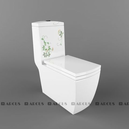 Унитаз-моноблок ARCUS 050 белый мозаика SY