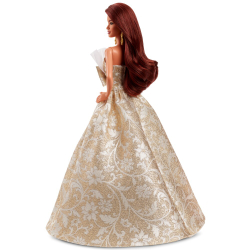 Barbie Signature - Рождественская коллекционная кукла Коричневые волосы JBH97
