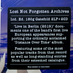 Dream Theater / Lost Not Forgotten Archives: Live In Berlin (2019)(Limited Edition)(2LP+2CD)