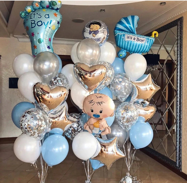 Шарики на выписку