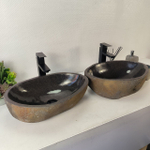 Раковина из речного камня ПАРА! RS-65343 49*34*15 0865