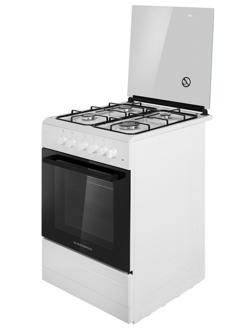 Газовая плита с электрической духовкой MAUNFELD MGC60EEW03