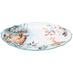 БЛЮДО ОВАЛЬНОЕ LEFARD "ЛЕСНАЯ СКАЗКА" 30,5*20 СМ (КОР=12ШТ.)