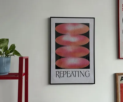 Постер на холсте Repeating