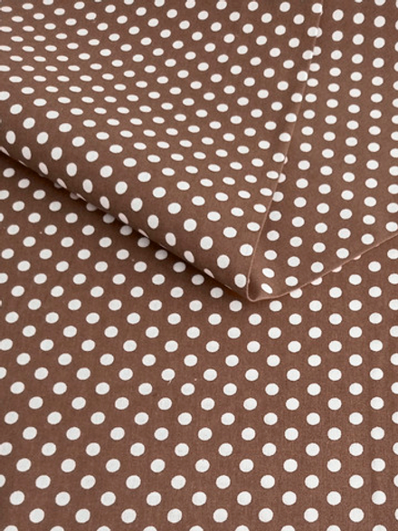 Ткань бязь плательная, рис. " Горох 6 мм", ширина 150 см, арт. 110