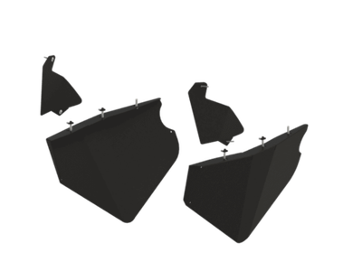 Комплект вставок в двери CFMOTO ZFORCE 1000 Sport/1000 Sport R (алюминий)