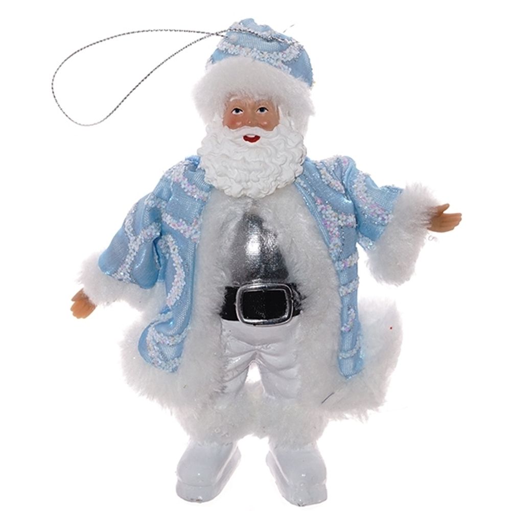 GAEM Украшение новогоднее "Дед Мороз" (блок 12 шт), L11 W4 H17 см, 2в.