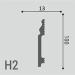 Плинтус Н 2