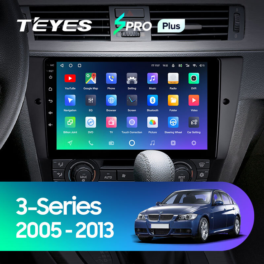 Teyes SPRO Plus 9"для BMW 3-Series E90 2005-2013