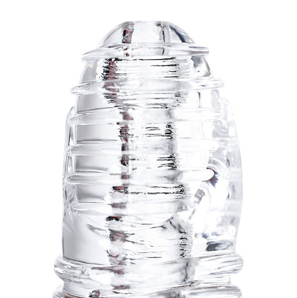 Прозрачный мастурбатор 15см ToyFa Lingam Savitri 880104