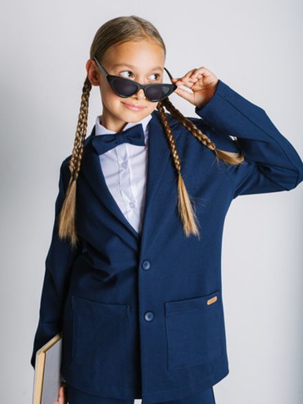 Жакет "Синий" 7+