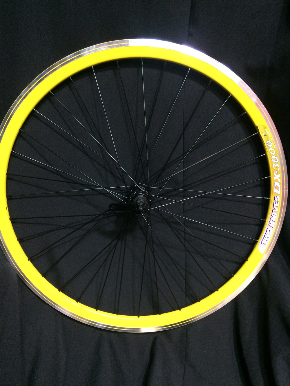 Колесо переднее 26" V-Brake желтое