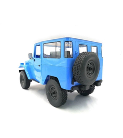 Радиоуправляемая машина WPL японский внедорожник FJ40 (голубая) 4WD 2.4G 1/16 RTR