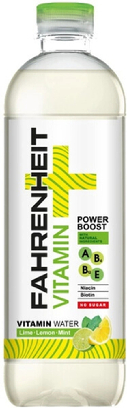 Витаминизированный напиток Фаренгейт Витамин Лайм-Лимон-Мята / Fahrenheit Vitamin Lime-Lemon-Mint 0.5 - пэт