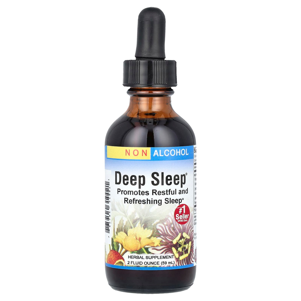 Herbs Etc., Deep Sleep, без спирта, 59 мл (2 жидк. унц.)