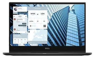 13.3" Ноутбук Dell Latitude E7370 (1920x1080, Intel Core m7-6475, RAM 4ГБ,SSD 128ГБ, Intel HD Graphics 515, Win 10Pro)