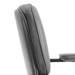 Кресло ALPHA иск. замша, Grey (Cерый) , 60 х 60 х 100 см