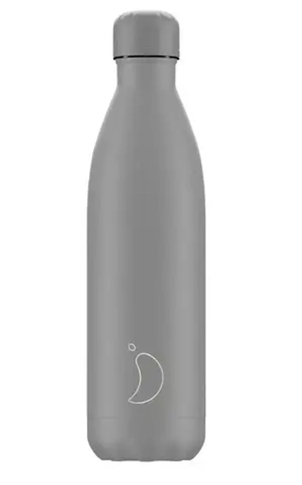 Chilly's Bottles Термобутылка Monochrome 500мл Серый