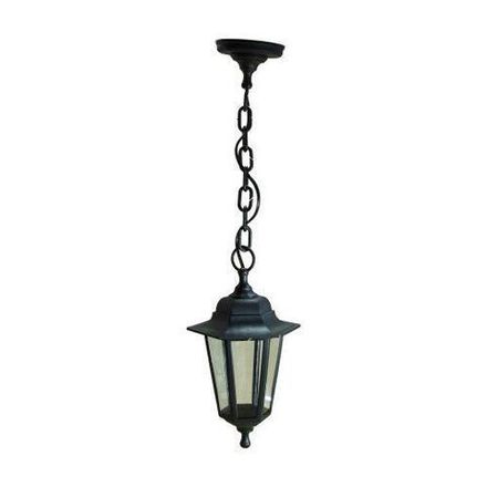 Светильник садово-парковый Адель1 E27 подвесной шестигранный черн. НСУ 06-60-001 черн. ЭРА Б0048108
