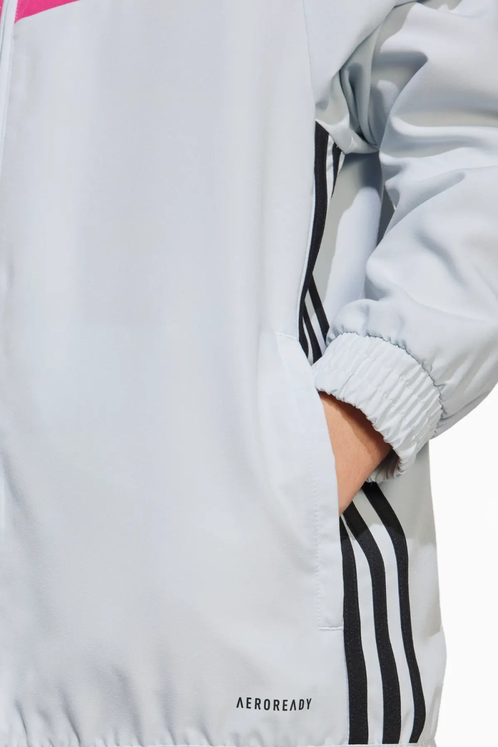 Кофта adidas Tiro 25 Essentials Woven Junior - серый