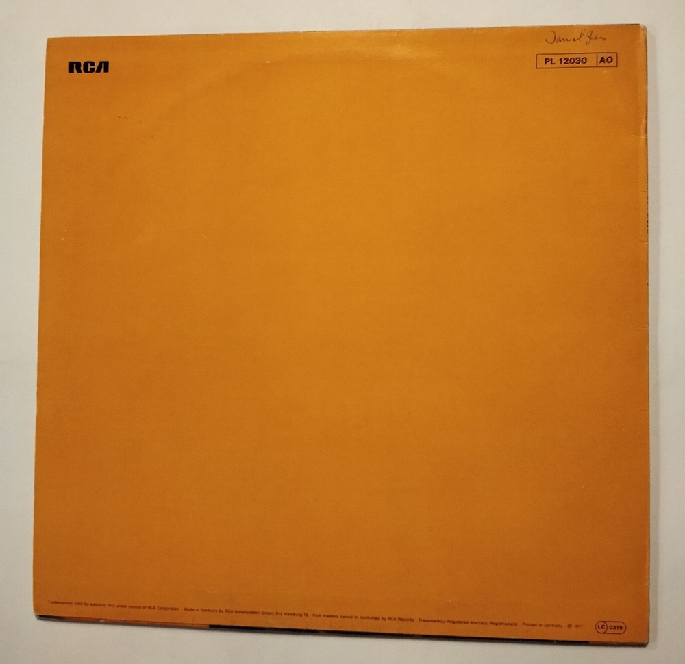 Винтажная виниловая пластинка LP David Bowie Low (Germany 1977)