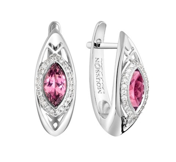 Серьги с Турмалином и Бриллиантами, E0189-2/10