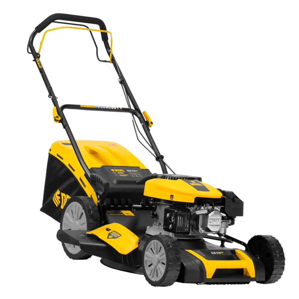 Газонокосилка бензиновая DENZEL GLR-510SP-K, 180 см3, ширина 51 см, привод, травосборник 65 л (58804)