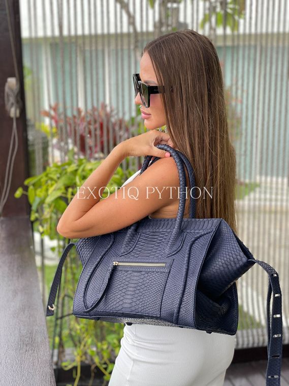 Женская сумка из кожи питона - BG-497