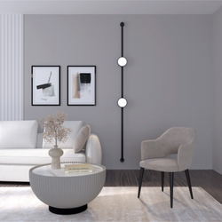 DK5567-BK Cветильник для трека-ремня Belty, серия Flow, со светодиодом, D168*H29.5мм, 48V DC, 10W, RA90, 120°, 3000K, IP20, черный, алюминий