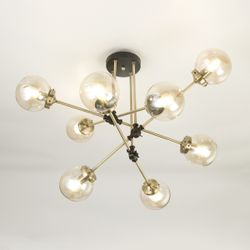 Citilux Планета CL105185 Люстра на штанге поворотная Бронза