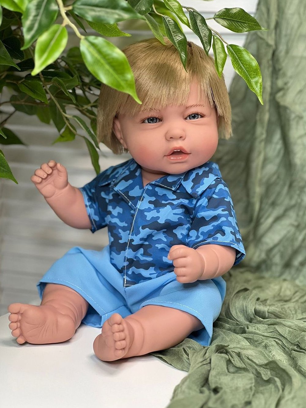 Кукла Manolo Dolls виниловая Noa 45см в пакете (8293)