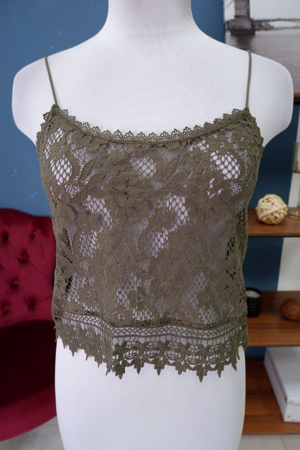 Топ Vero Moda из кружева 40 размер