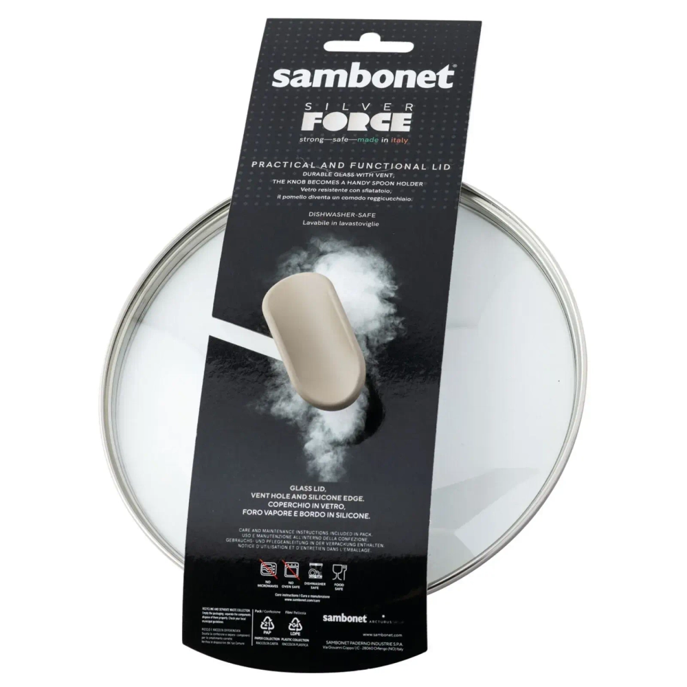 Sambonet Крышка для сковороды Silver Force 28см.