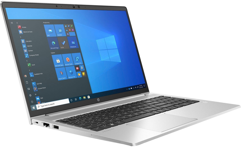 Ноутбук HP ProBook 650 G8 15.6&quot;(1920x1080)IPS/ i7-1165G7(2.8ГГц)/ 16Гб/ 512Gb SSD/ Iris Xe Graphics/ нет DVD/ Win10 Pro/ Серебристый 250A6EA