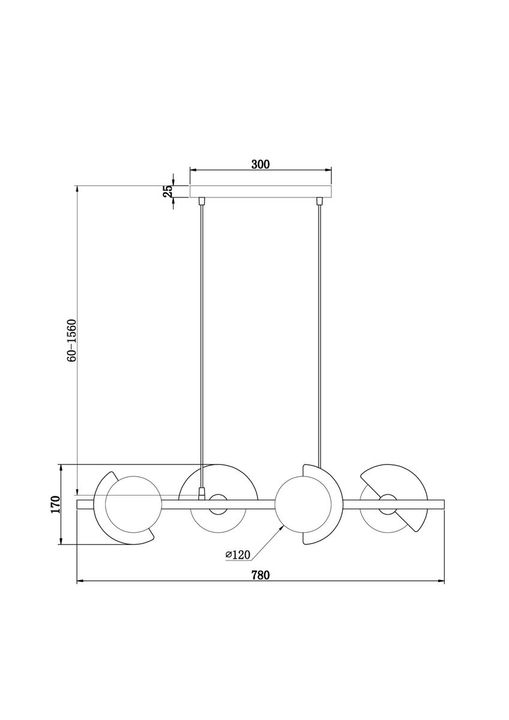 Подвесная люстра Freya Sepia FR5391PL-04CFL