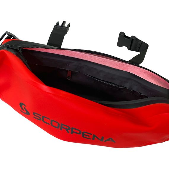 Поясная водозащитная сумка Scorpena 3 л красная