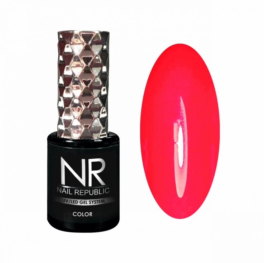 Nail Republic Гель-лак NR-241 Коралловый остров, 10 мл