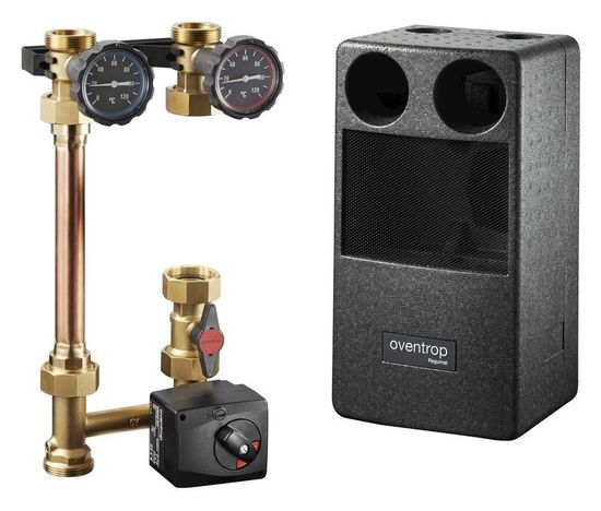 Насосная группа Oventrop Regumat M3-180 1" арт. 1357270 с шар. кр., с 3-х ходовым и сервомотором