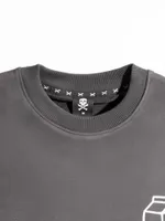 Толстовка Hardlunch Milk темно-серая