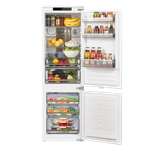 Встраиваемый холодильник NO FROST с инвертором MAUNFELD MBF17754NFWHGR LUX Inverter