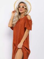 Платье Летний сад (оранжевое) П13311-1М LT Collection