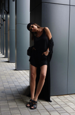 Костюм двойка майка и шорты bk