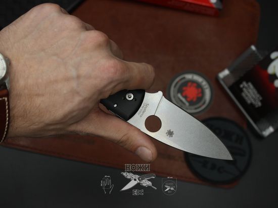 Складной нож Spyderco Shaman 229GP c клинком из стали CPM-S45VN, рукоять G10