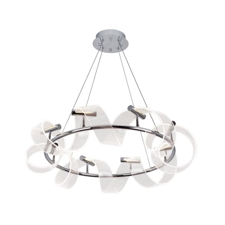 Подвесная светодиодная люстра Modelux Modestyle MS.3029.8 CR