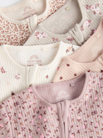 Комбинезон / Cлип для малышей Next K79-488, 5 шт., Молочный, Розовый