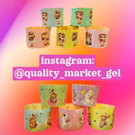 Форма бумажная под кулич 70/60 мм "Хохлома" от 20 шт/1 упак