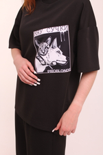 ФУТБОЛКА NUMERO 1 print CatDog