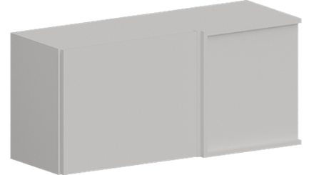 Кухня Модуль ШВУГ 1009 Белый / Белый