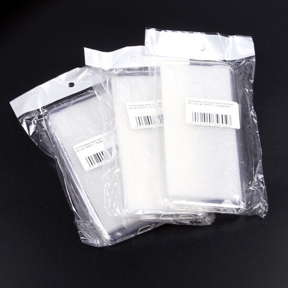 Силиконовый чехол для Samsung Galaxy M30, 1 мм, 008291-1 Прозрачный