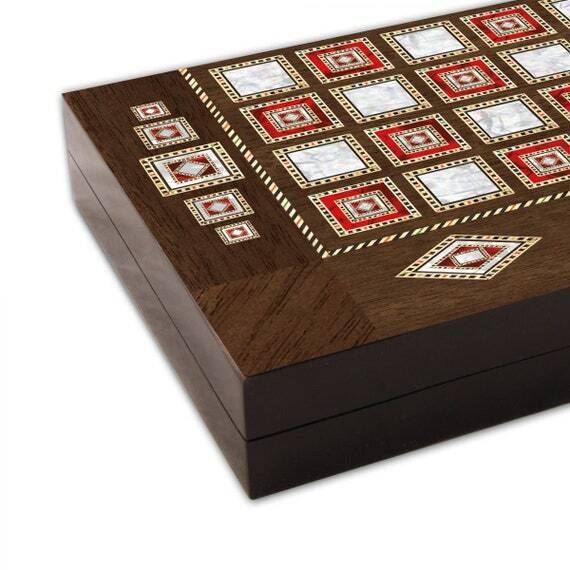 STAR POLYESTER BACKGAMMON PEARL -BIG-